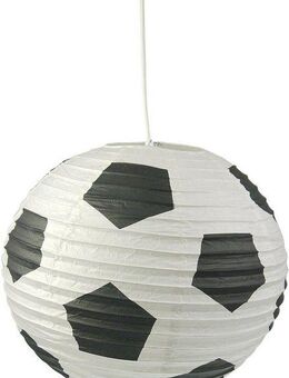 niermann Hängeleuchte Fußball, ohne Leuchtmittel, Papier-Pendelleuchte Fußball