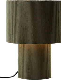 LeGer Home by Lena Gercke Tischleuchte Kathleen Cordleuchte, ohne Leuchtmittel, Cordstoff, H 30 cm, Ø 23 cm, E27, Cord, Stoffleuchte, Tischlampe