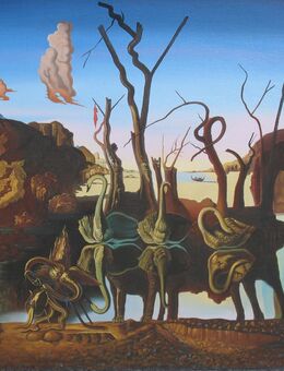Replikat Salvador Dali Surreal Fantasie Bild Deko - Aesch BL