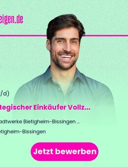Strategischer Einkäufer (m/w/d) Vollzeit / Teilzeit - Bietigheim-Bissingen