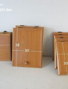 8-er Set Möbelklappen (f. Oberschrank) - perfekt für Selbstausbauer Wohnwagen / Wohnmobil Sonderpreis - Schotten Zentrum
