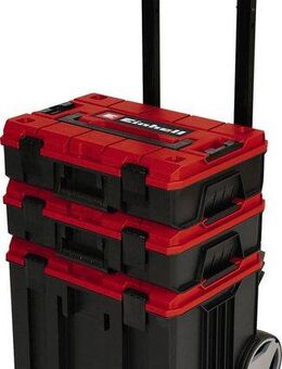 Einhell Werkzeugkoffer Systemkoffer E-Case Tower, inkl. Koffer für universelle Aufbewahrung von Werkzeug und Zubehör