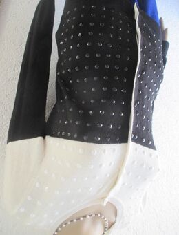 NEU * Edel * Glitzer- Steine * Punkte * Kaschmir * Wolle * Fein- Strick- Jacke * Strickjacke * Cardigan "GERRY WEBER" Gr. 38- 40/ S- M * natur- ercù- weiss * schwarz * - Riedlingen