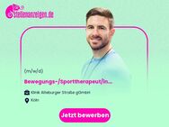 Bewegungs-/Sporttherapeut/in (m/w/d) - Köln