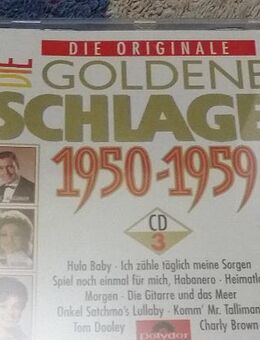 CD Schlager Die goldenen Schlager 1950 - 1959 - Berlin Lichtenberg