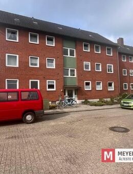 Bezugsfreie 3 ZKBB OG-Wohnung mit Kellerraum in Varel (Objekt-Nr.: 6430) - Varel