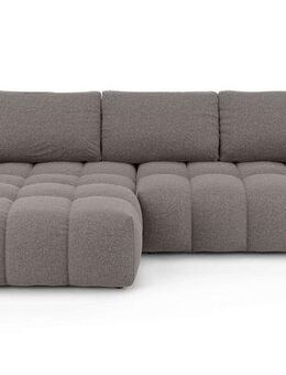 OTTO home Ecksofa AZITA klein optionale Schlafsofa mit Bettkasten, B/T/H: 270/166,5/84cm, L-Form mit Wellenunterfederung, Bubble-Optik