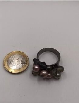 Ring Damen Modeschmuck Farbe schwarz - Essen