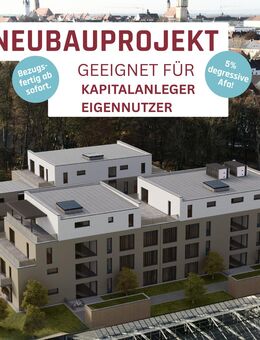 Neubauwohnung mit Garten in gefragter Lage naher der Innenstadt! - Straubing