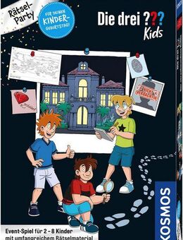 Kosmos Spiel Die drei ??? Kids Rätsel-Party