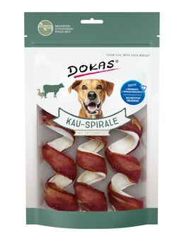 Dokas Kau-Spirale Entenbrust - Sparpaket: 6 Stück (2 x 110 g)