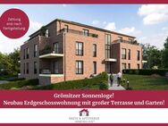 Grömitzer Sonnenloge! Neubau Erdgeschosswohnung mit großer Terrasse und Garten! - Grömitz