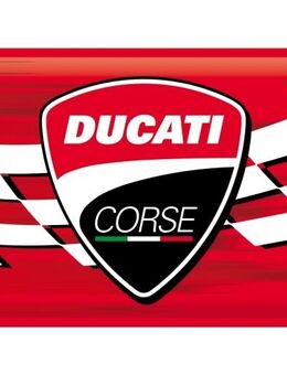 Tolles Ducati Blechschild Corse Motorrad Biker 30x40 cm - München