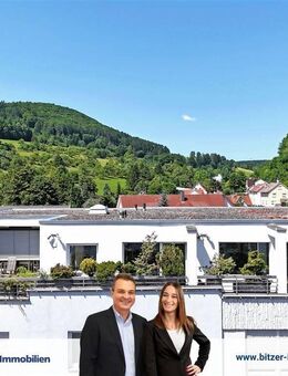 TOP-Penthouse mit sonniger Dachterrasse, Loggia und Balkon in zentraler Lage - Albstadt