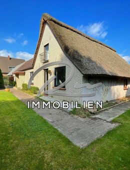 Freistehendes Reetdachhaus + Anbau auf Baugrundstück für ein Doppelhaus mit ca.232m² Wfl. - Bremen