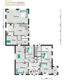 5% Rendite: Mehrfamilienhaus mit 4 Einheiten: attraktive Rendite und weiteres Steigerungspotenzial - Hambühren