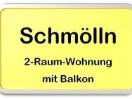 Eine 2-Raum-Wohnung mit Balkon - Schmölln