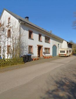 Freistehendes Haus mit Scheune, Stallungen, Garagen und Nebengebäude auf großem Grundstück in Rockeskyll - Rockeskyll