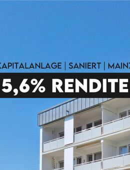 ??? Secret Sale! Sanierte Kapitalanlage mit 5,6% Rendite - Mainz