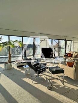 Exklusives Luxus-Designer-Penthouse mit einzigartigem Panoramablick auf den Grafenberger Wald und die Stadtsilhouette - Düsseldorf
