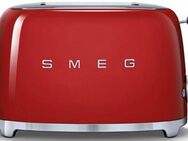 Smeg Toaster TSF01RDEU, 2 kurze Schlitze, für 2 Scheiben, 950 W