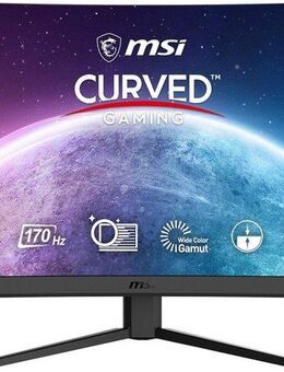 MSI Optix G32C4 E2 Curved-Gaming-LED-Monitor (80 cm/32 ", 1920 x 1080 px, Full HD, 1 ms Reaktionszeit, 170 Hz, VA LED, 3 Jahre Herstellergarantie)