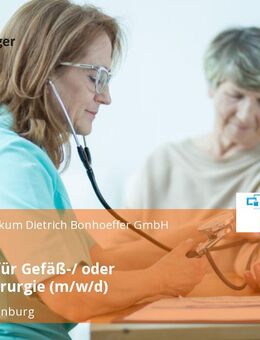 Facharzt für Gefäß-/ oder Thoraxchirurgie (m/w/d) - Neubrandenburg