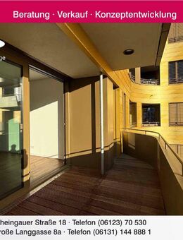 Traumwohnung mit Aufzug, Balkon und Blick im Design-Highlight Pandion Doxx - Mainz