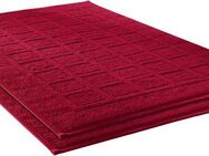 Dyckhoff Badematte Planet, Höhe 3 mm, beidseitig nutzbar, fußbodenheizungsgeeignet, Baumwolle, rechteckig, 2-tlg. Badematte, Baumwolle, 2er Set Hotelmatte