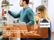 Calculator for assembly and installation costs for EPC projects (m/f/d/x) - Köln