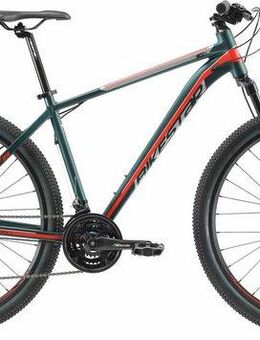 Bikestar Mountainbike, 21 Gang Shimano RD-TY300 Schaltwerk, Kettenschaltung, für Damen und Herren, Kettenschaltung