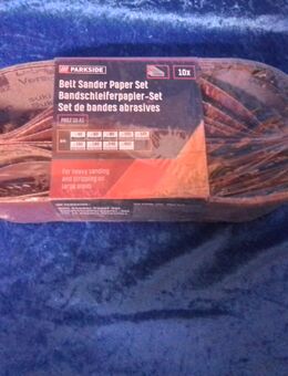 Parkside 40 Stück Schleifbänder für Holz 75 × 533 mm, Schleifband Set für Bandschleifer. - Saarlouis