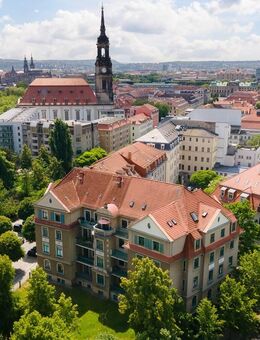 Charmante Villen-Wohnung im Königstraßen-Viertel, 2 Balkone, neu saniert, kurzfristig beziehbar! - Dresden