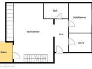 Wohnen auf zwei Ebenen - Maisonette mit Charme, Balkon & Tiefgaragenplatz - Leipzig