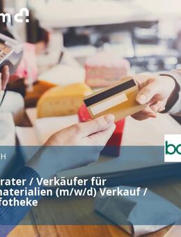 Kundenberater / Verkäufer für Künstlermaterialien (m/w/d) Verkauf / Kasse / Infotheke - Witten