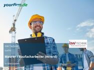 Maurer / Baufacharbeiter (m/w/d) - Wiesbaden