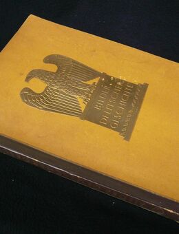 "BILDER DEUTSCHER GESCHICHTE" Cigaretten-Bilder SAMMELALBUM 1936 KOMPLETT /mkQ38 - Berlin