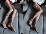 Viele verschiedene, sexy, getragene, duftende Nylons, Halterlose, Strumpfhosen, Strümpfe, schwarz, pink, hautfarben, Netzstrumpfhosen, Nylonsocken, Nylonstrümpfe - Pfarrkirchen