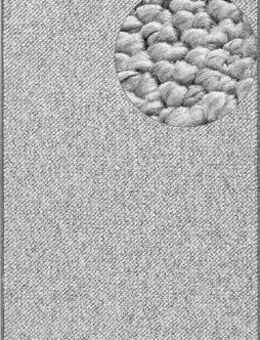 HANSE Home Teppich Wolly 2, rechteckig, Höhe: 12 mm, Flachgewebe, Läufer, Skandi, Woll-Optik, Esszimmer, Wohnzimmer, Flur