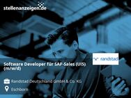 Software Developer für SAP-Sales (UI5) (m/w/d) - Eschborn