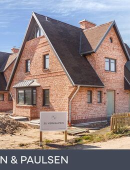 Neubau: Hausteil Süd-Ost direkt an den Wiesen in Keitum - Sylt