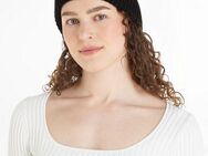 Calvin Klein Beanie CK EMBROIDERY COTTON RIB BEANIE mit Logostickerei