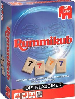 Jumbo Spiele Spiel Rummikub Die Klassiker, Familienspiel