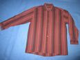 NEU * Freizeit * Business * Streifen * Langarm * Hemd "JACK GORDON" Gr. 39- 40, 41/ M * burgunder * dunkelrot * bordaux * in 88499