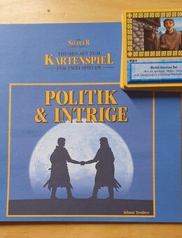 ☘️ Siedler von Catan Kartenspiel das Set Politik & Intrige☘️ - Augsburg