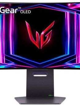 LG 34GS95QE Curved-Gaming-OLED-Monitor (86 cm/34 ", 3440 x 1440 px, UWQHD, 0,03 ms Reaktionszeit, 240 Hz, OLED)