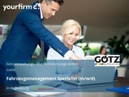 Fahrzeugsmanagement Spezialist (m/w/d) - Regensburg