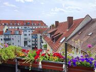 SW-City - Wunderschöne, stilvolle Dachterrassenwohnung mit Blick über die Dächer! - Schweinfurt