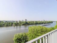 SKY & WATER: Zentral und doch in der Natur! Moderne 3-Zi.-Wohnung mit Balkon - Frankfurt (Main)