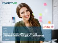 Product Marketing Manager (m/f/d) - Öffentliche Beschaffung (B2G) | Homeoffice - Leipzig